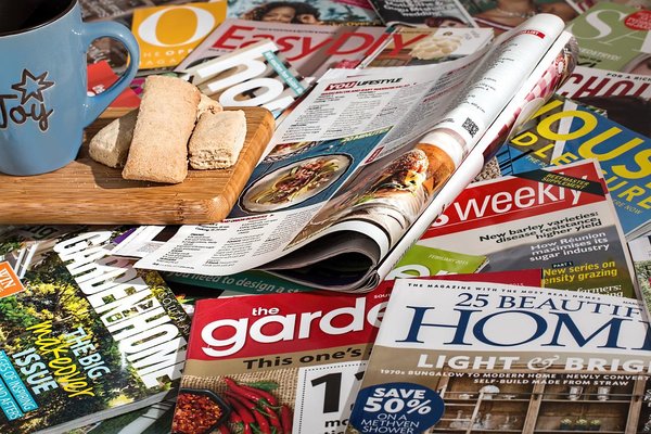 Magazine & Zeitschriften, Bild von Steve Buisinness auf pixabay